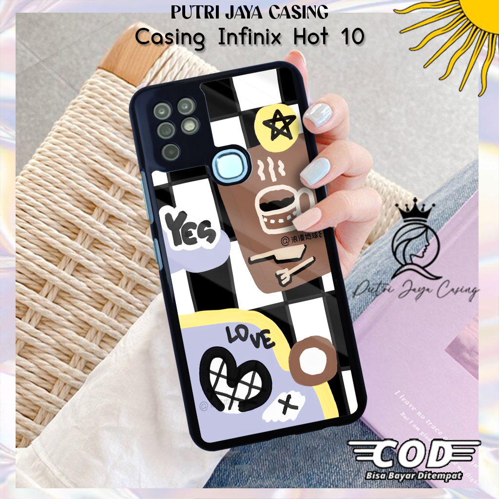 Case Hp Infinix Hot 10 Casing Infinix Hot 10 Motif ESTETIK Casing Terbaru Case Karakter Lucu Casing 