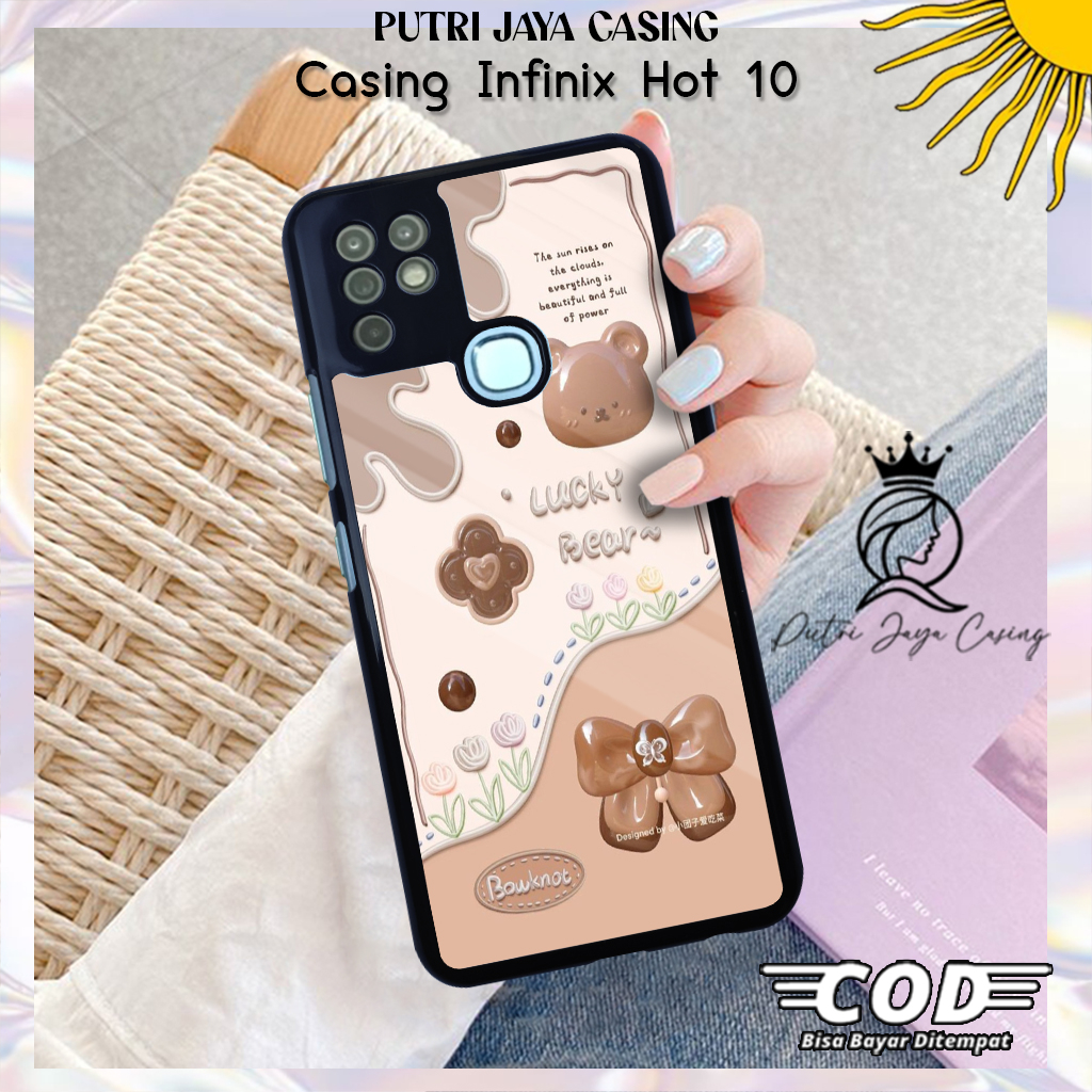 Case Hp Infinix Hot 10 Casing Infinix Hot 10 Motif ANIMEBEAR02 Casing Terbaru Case Karakter Lucu Cas
