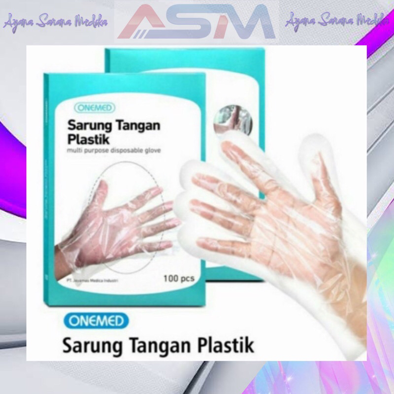 SARUNG TANGAN PLASTIK ISI 100