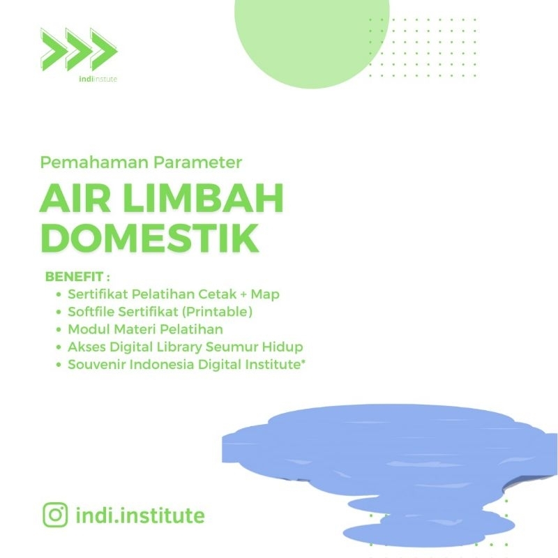 

SERTIFIKAT PELATIHAN PEMAHAMAN PARAMETER AIR LIMBAH DOMESTIK