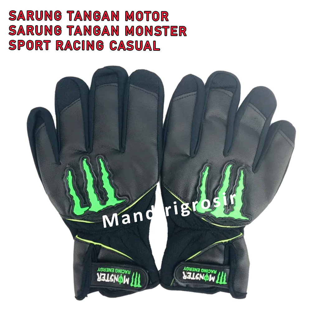 Sarung Tangan Motor * Sarung Tangan Monster * Sarung Tangan Sport Racing * Allsize