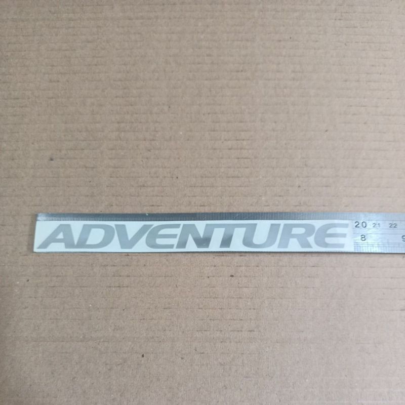 Emblem Stiker sticker ADVENTURE Daihatsu Terios original