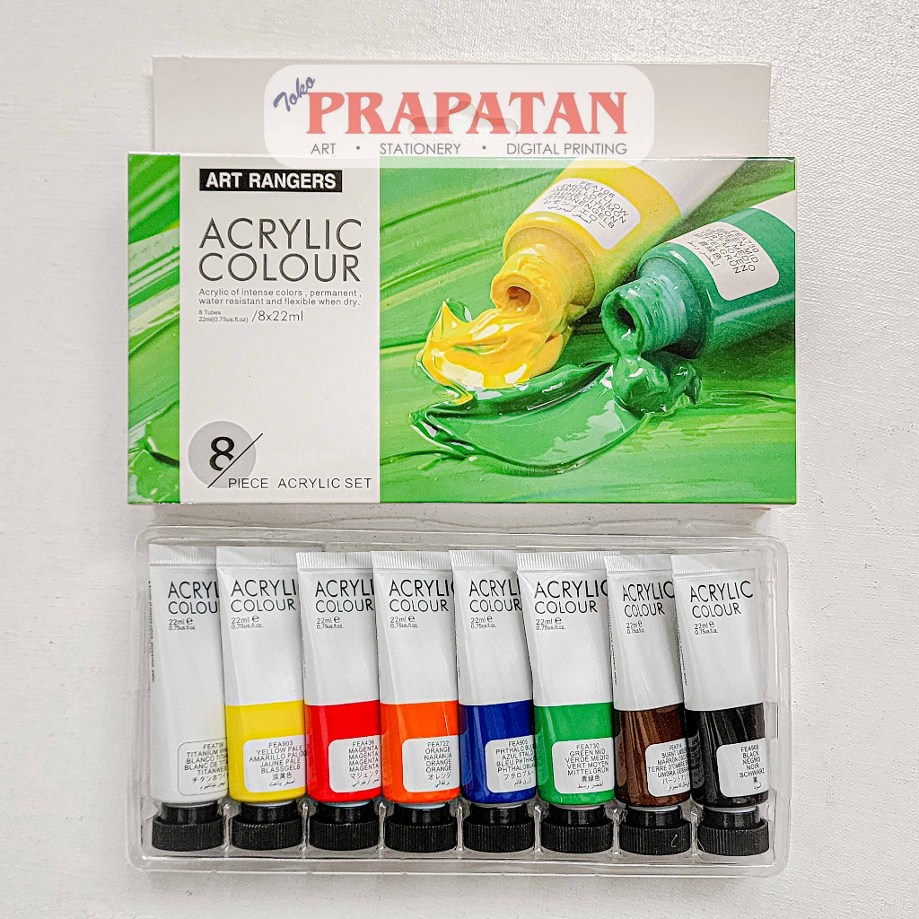 

Cat Akrilik Set Art Rangers 8x22ml | Art Rangers Acrylic Set