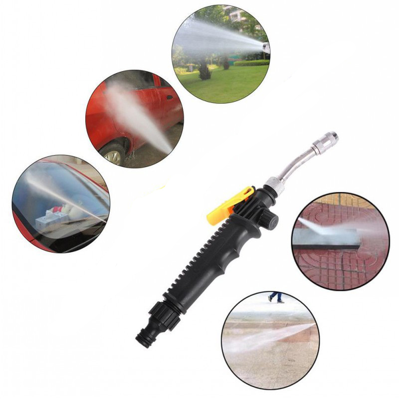 Semprotan Air Cuci Mobil High Pressure Spray Sprinker Nozzle - M10 - Black