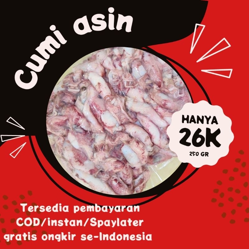 

CUMI ASIN REBUS SIZE CAMPUR TIDAK ALOT 250 GR