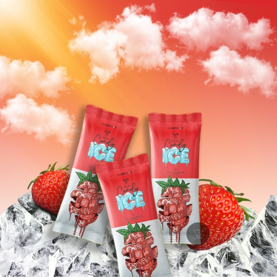 LIQUID CANDYMAN ICE STRAWBERRY ICE 60ML 3MG