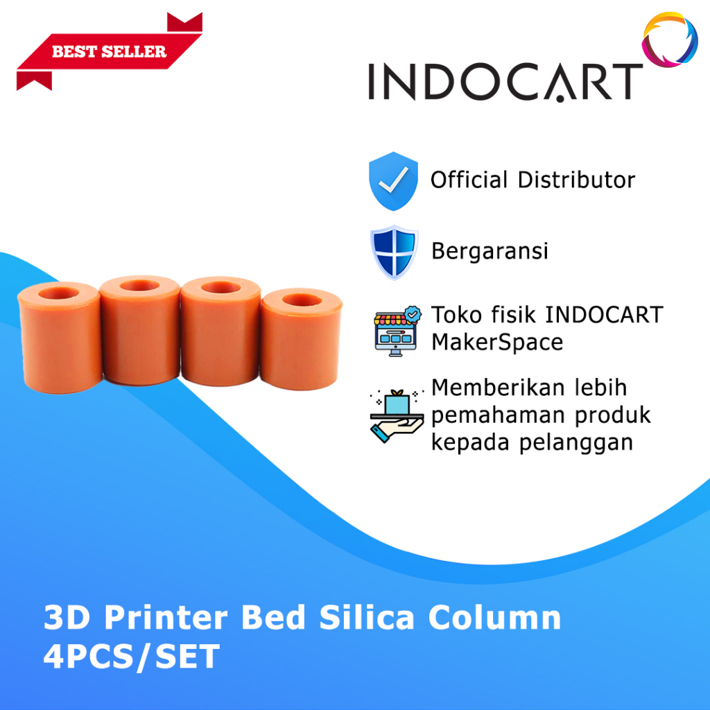 INDOCART Bed Silica Column 4 pcs/set 3D Printer