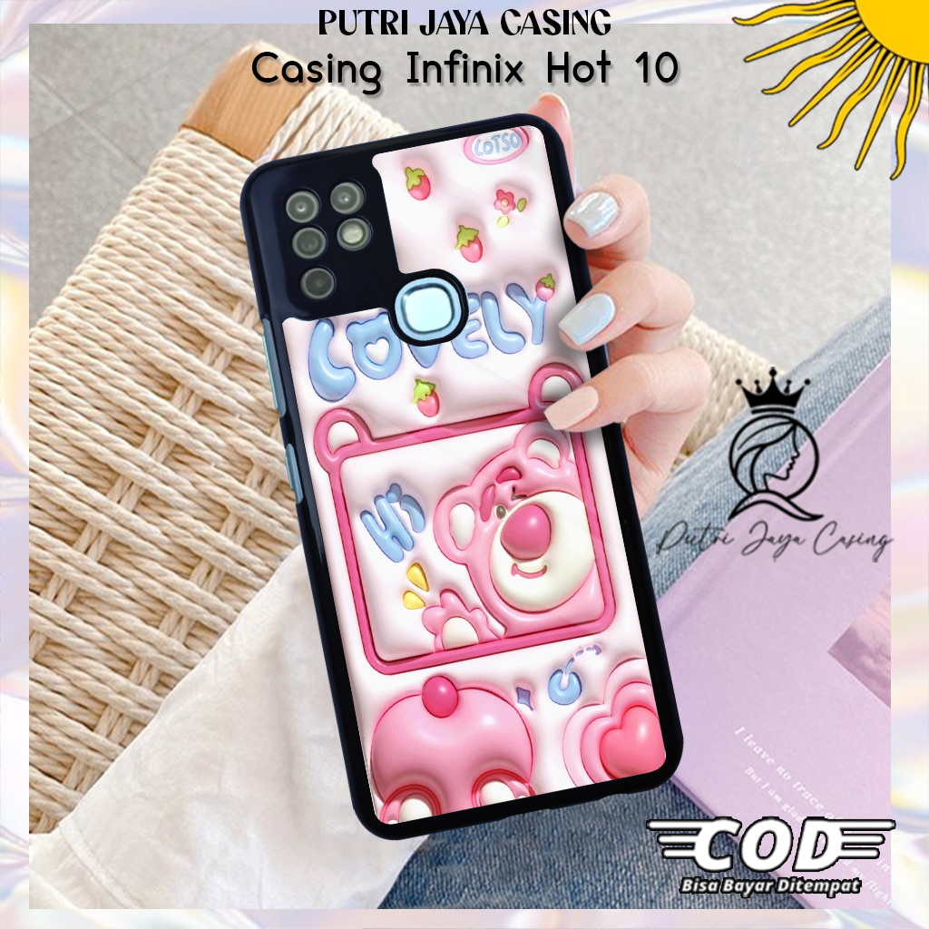 Case Hp Infinix Hot 10 Casing Infinix Hot 10 Motif CUTEKEREN Casing Terbaru Case Karakter Lucu Casin