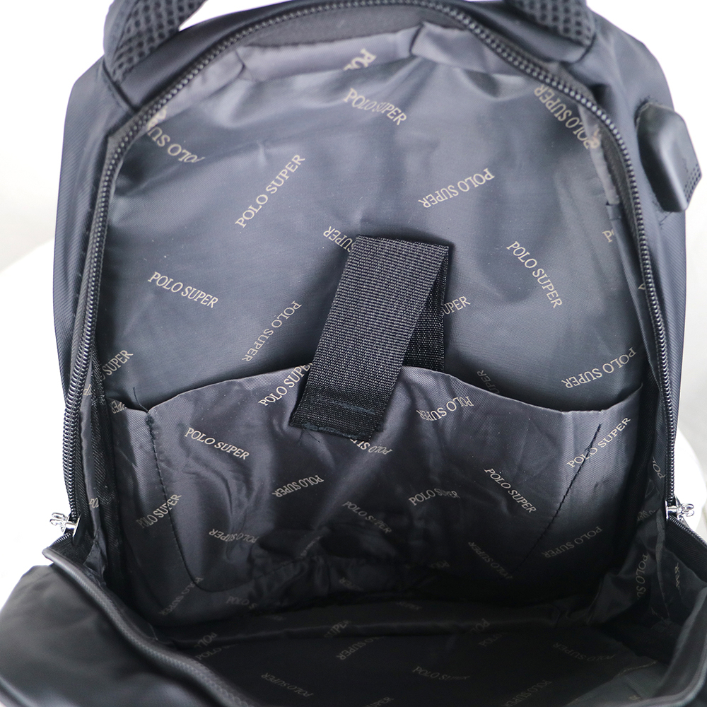 Polo Super - Tas Pria Ransel Laptop 16 inc Backpack Polo Original Import Tas Sekolah SMP-SMA Tas Kuliah Trendy Tas Kantoran Casual