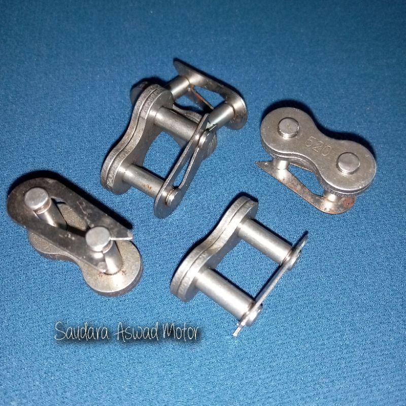 2PCS SPI RANTAI 520 / SAMBUNGAN RANTAI 520