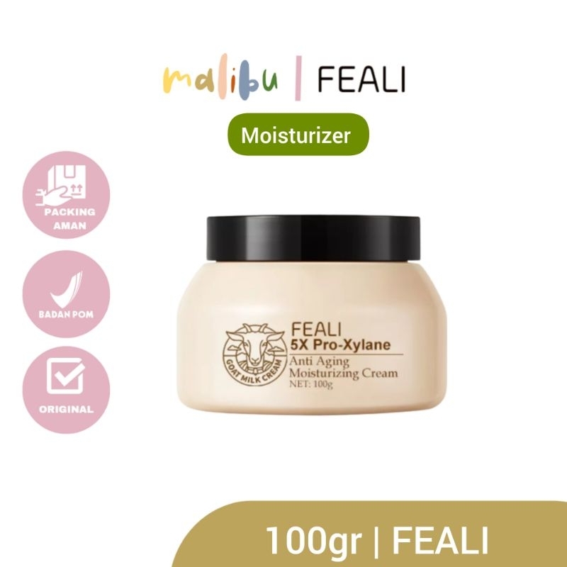 Feali Moisturizer Cream and Goat Milk Anti Aging