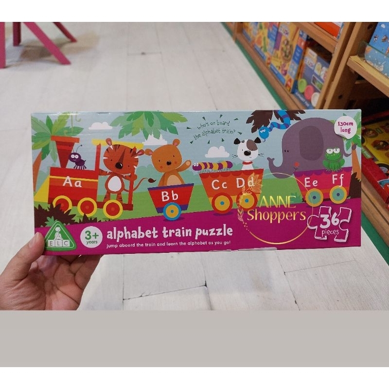 ELC alphabet / number train puzzle