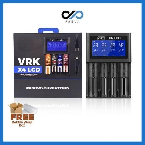 CHARGER VRK X4 LCD AUTHENTIC BY VRK