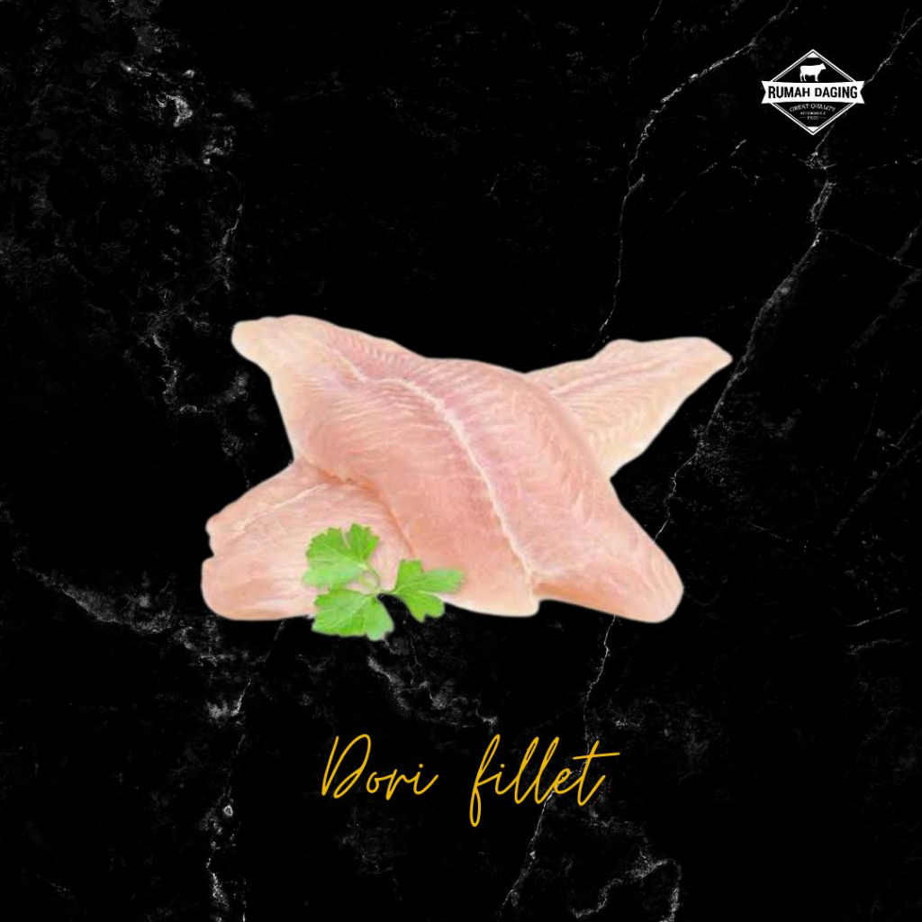 

Ikan Dori fillet (pangasius) berat 1kg isi 4