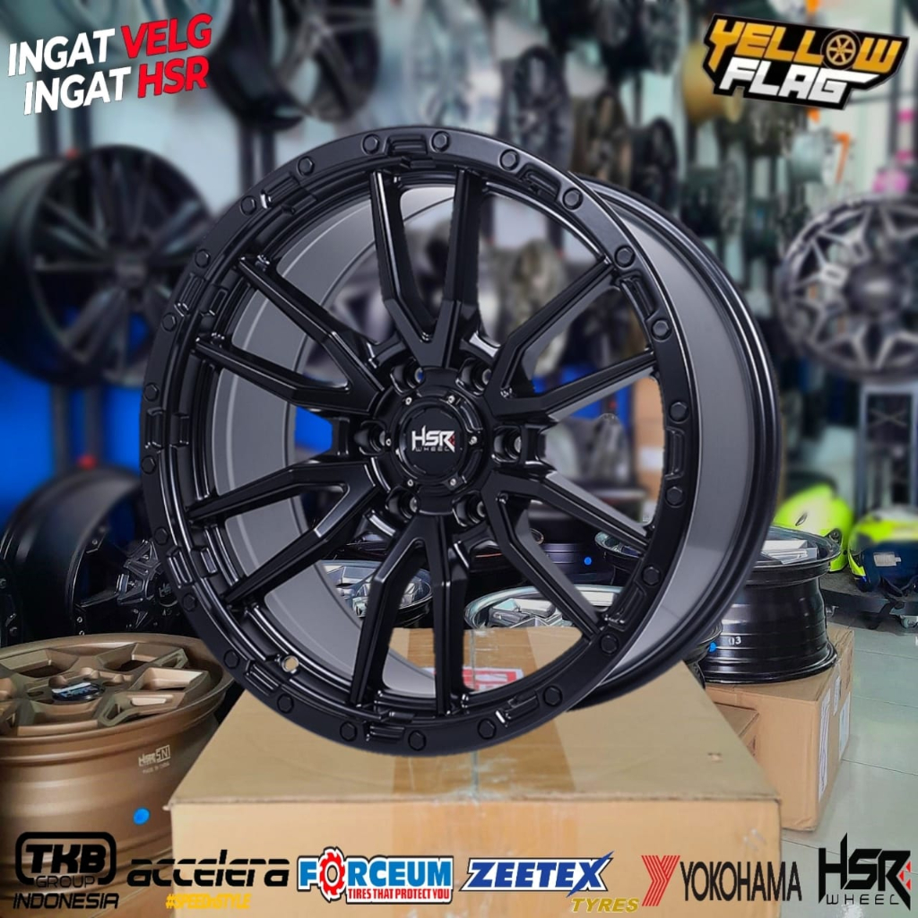 Velg Hsr Revive Ring 20 Lebar 9 velg Racing Mobil Land Cruiser Travello H1