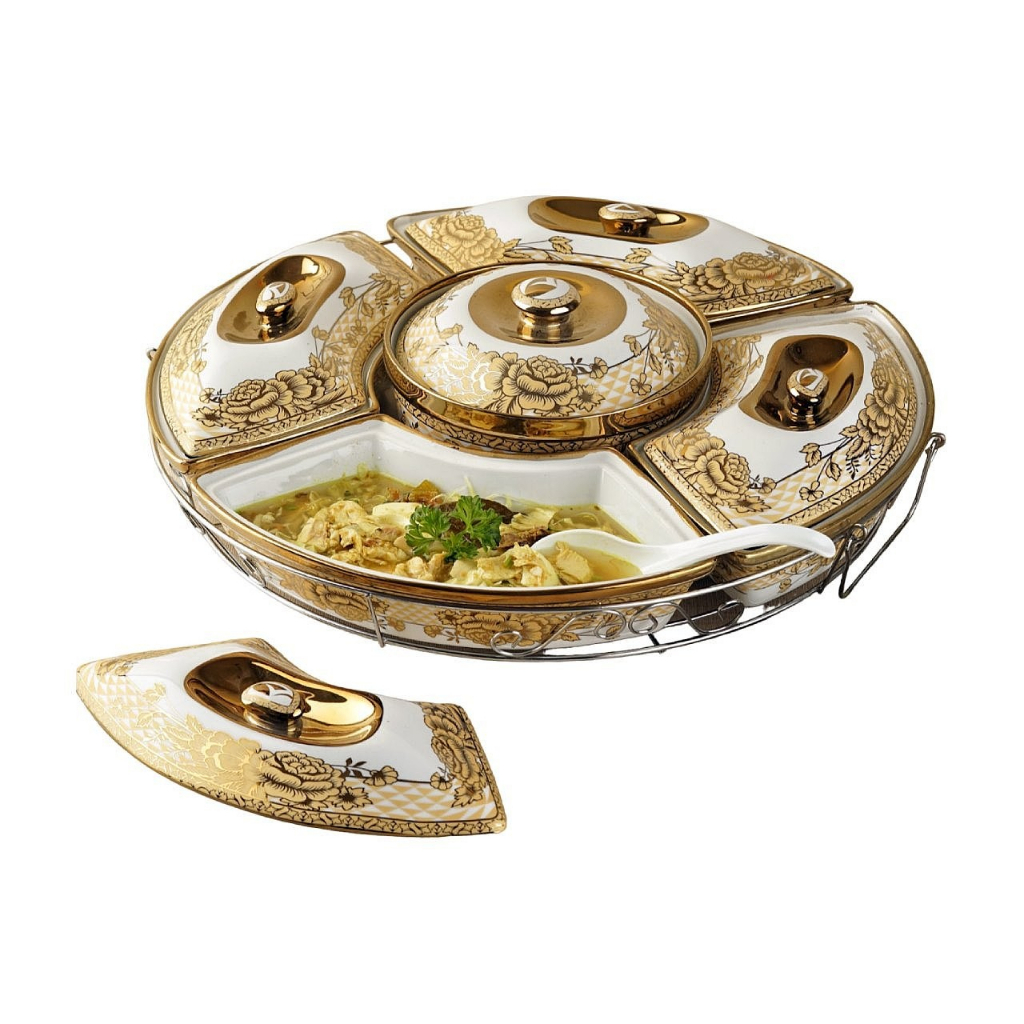 Vicenza Prasmanan Gemini CR472 Gemini Wadah Saji