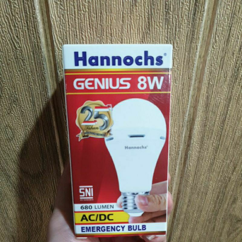 Hannochs Lampu Emergency Led Lamp Genius 8 Watt