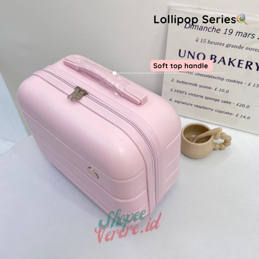 Beauty Case 14 Inch Lolipop Series Koper Make Up Tas Kosmetik