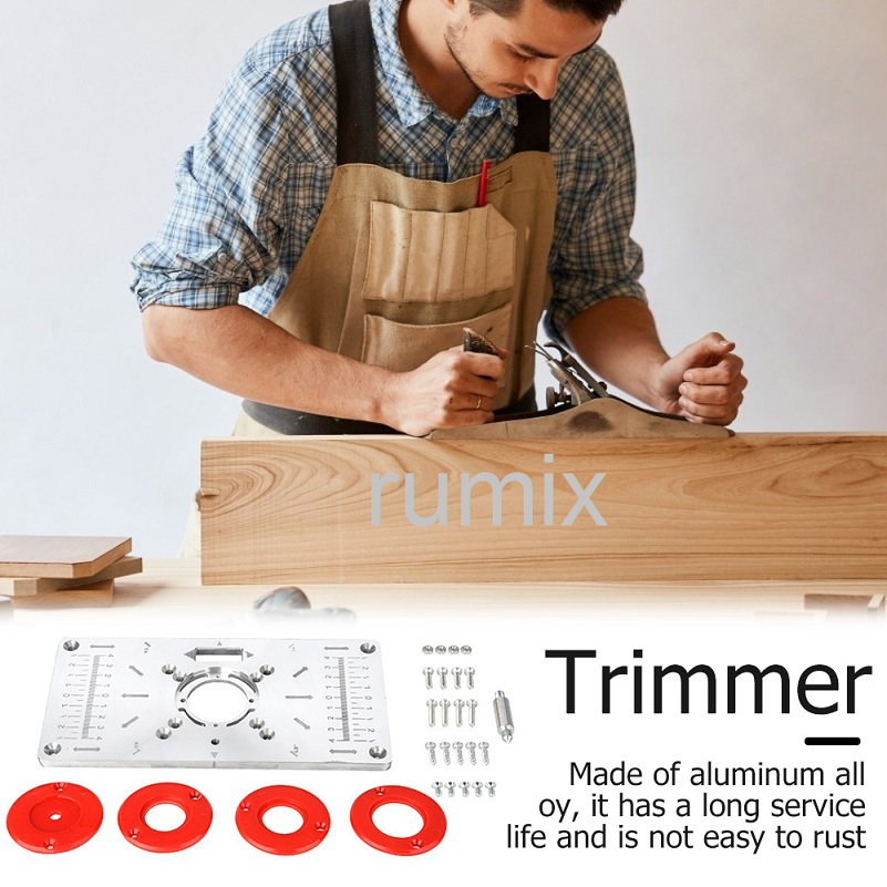 Router Plate - Insert Plate Router Table - Meja Router - Meja Trimmer