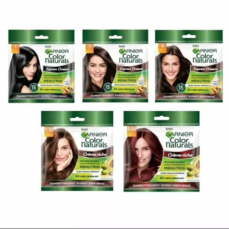 GARNIER Colour Natural | Express Cream Ultra Colour 20gr - Pewarna Rambut