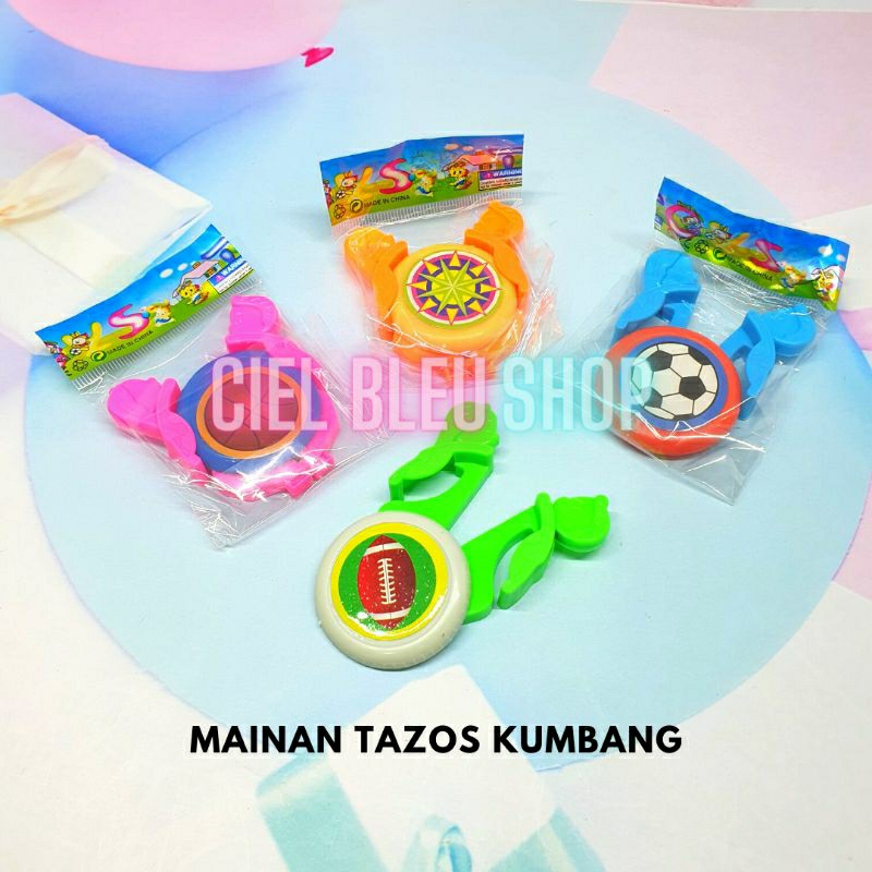 MAINAN TAZOS TAJOS TEMBAK JADUL / TAZOS KUMBANG