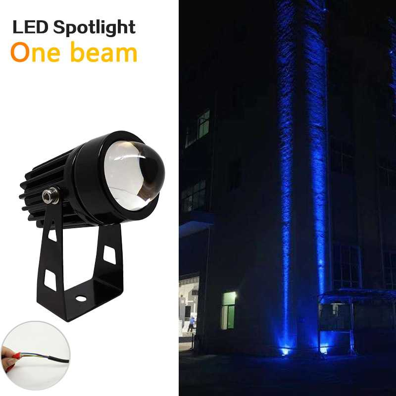 Lampu Sorot LED Outdoor Spotlight One Beam Waterproof 10W Jarak Sorot Jauh Material Tahan Panas Anti Air