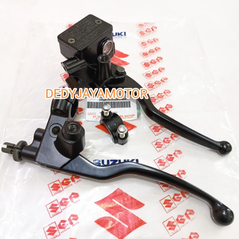 Master Rem Atas Assy Shogun 125 SP sepaket + Dudukan spion kiri + handle kopling + stelan kopling Shogun 125 SP Shogun 125 FL Shogun 125 RR Shogun Axelo  harga sepaket