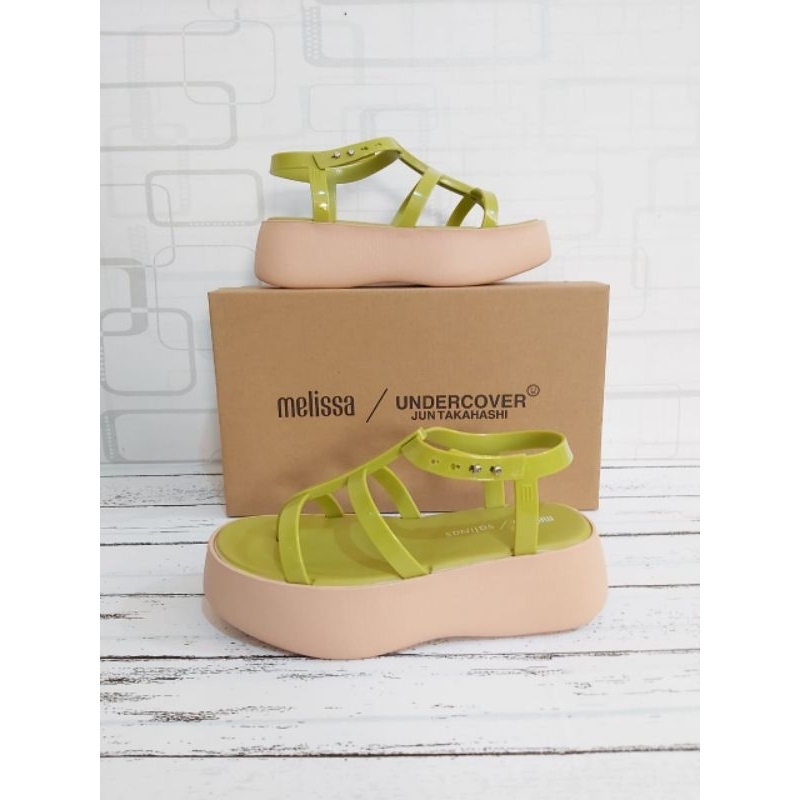 Sandal Melissa Cabire High Platfrom / Sandal wanita Melissa Cabire High Platform