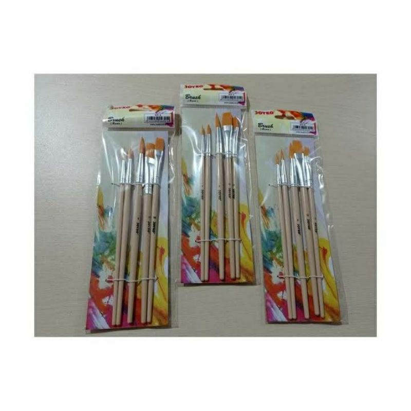 

KUAS LUKIS JOYKO BR-8 ISI 5 / BRUSH / CAT ACRYLIC