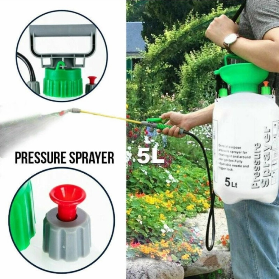 Semprotan 5 Liter Sprayer 5liter Alat Semprot Desinfektan Hama Air Set