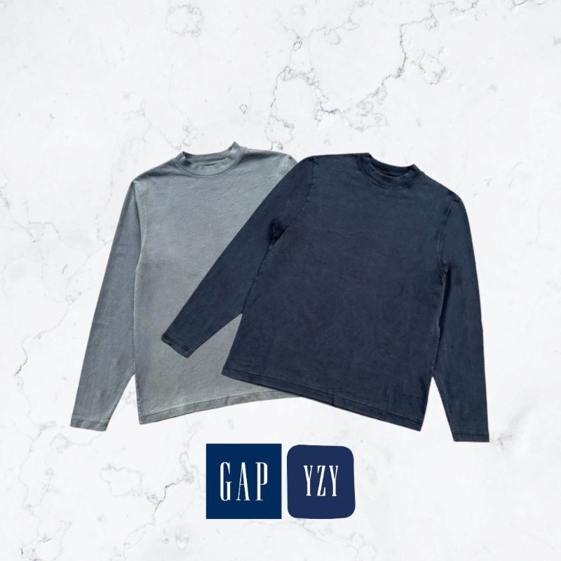 kaos GAP yzy longsleeve tee original regular fit
