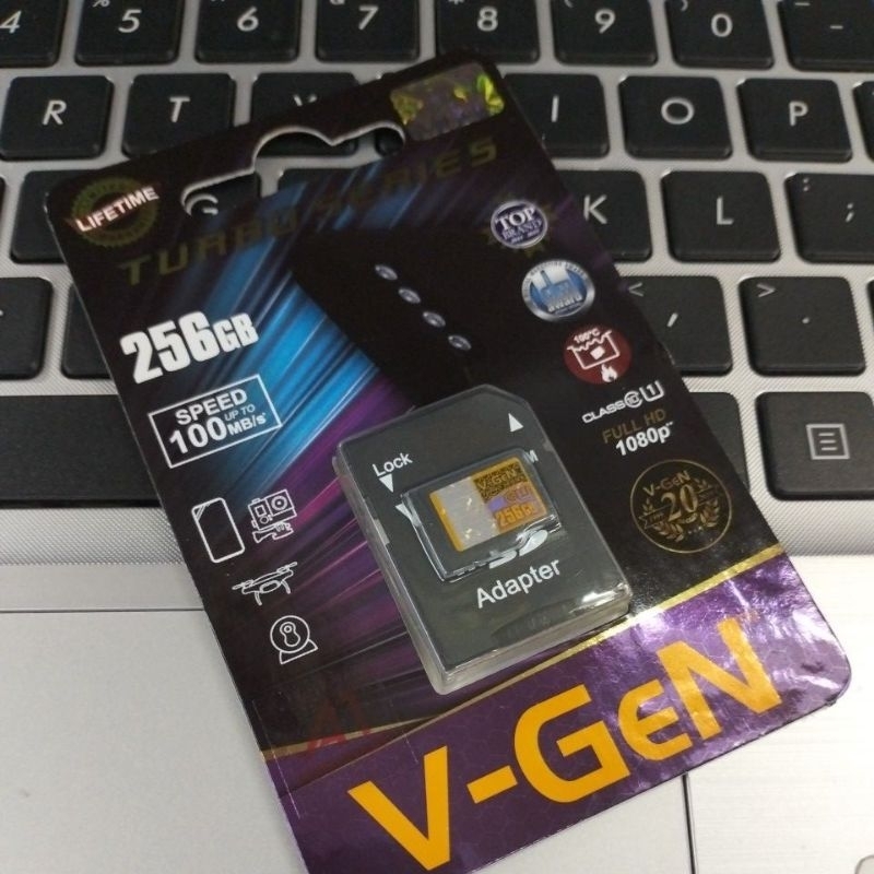 MICRO SD V - Gen 256 GB Turbo Series class 10 original
