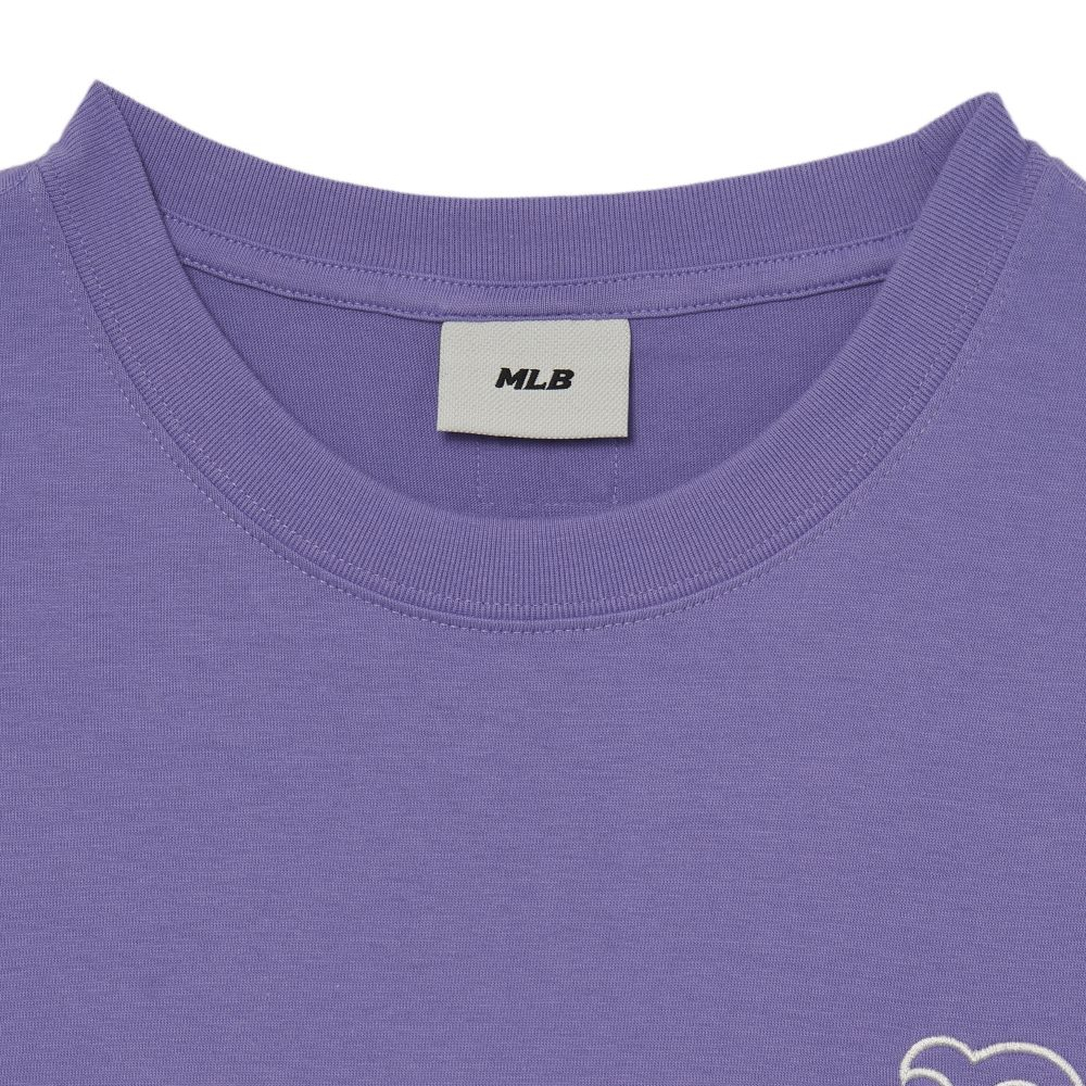 MLB Boston Redsox Mega Logo Tee Violet