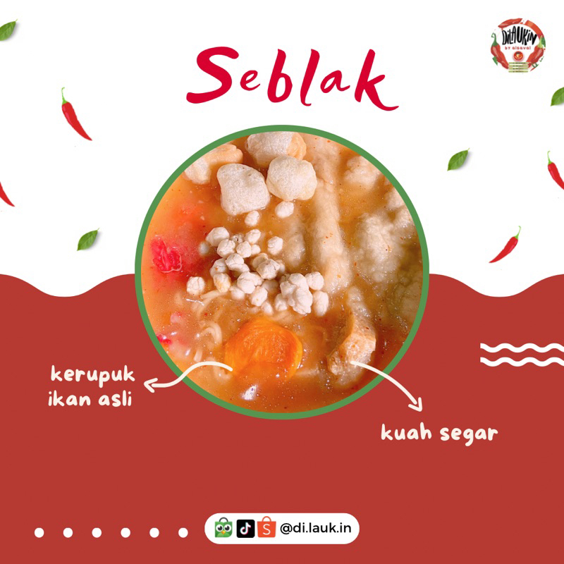 

SEBLAK INSTAN KOMPLIT VIRAL BY DILAUKIN