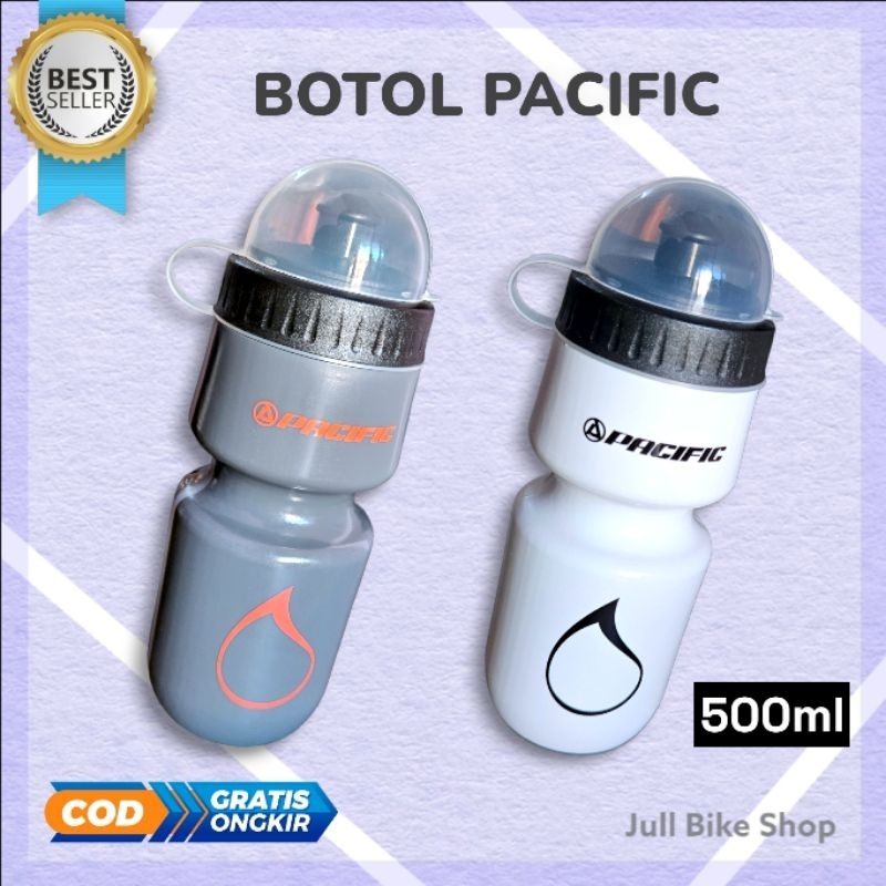 Botol Minum sepeda 500ml pacific lipat mtb tempat air 500 ml olahraga