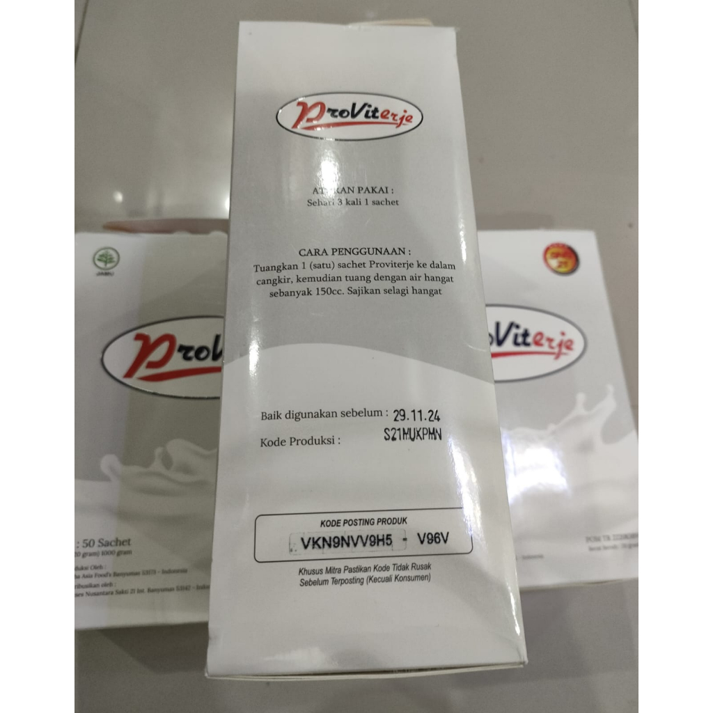 

Susu Kambing Etawa Provit Plus Royal Jelly Isi 25 Sachet