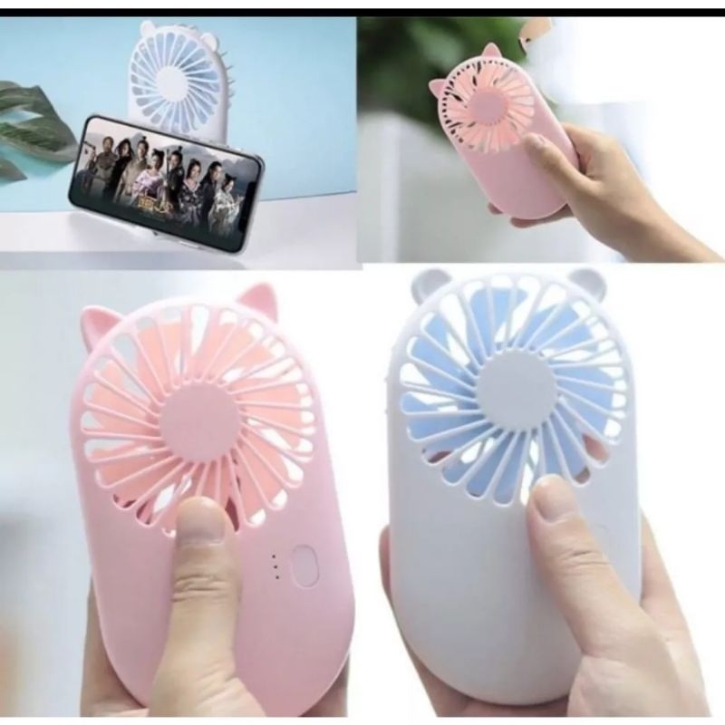 Kipas Mini Portabel Recharge Pocket Fan