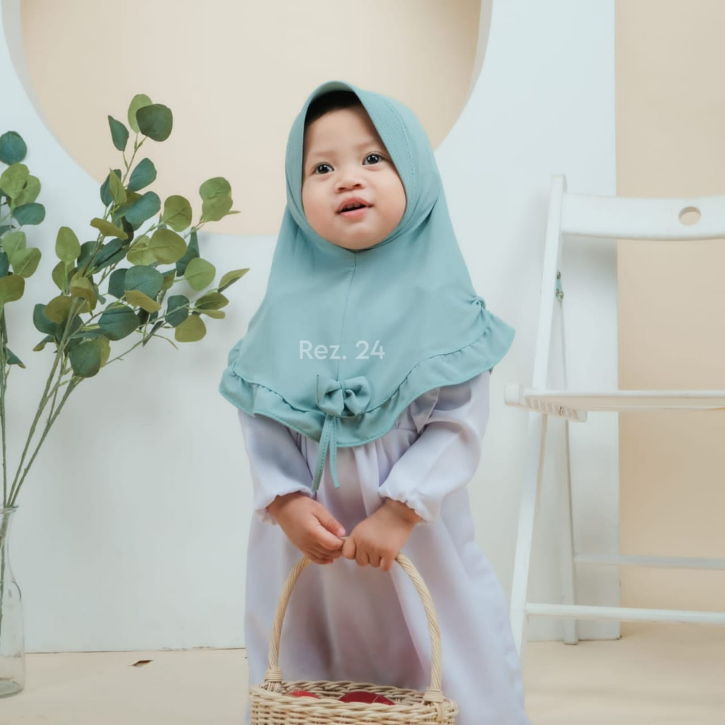 HIJAB INSTAN BABY PITA USIA NEW BORN - 2 TAHUN