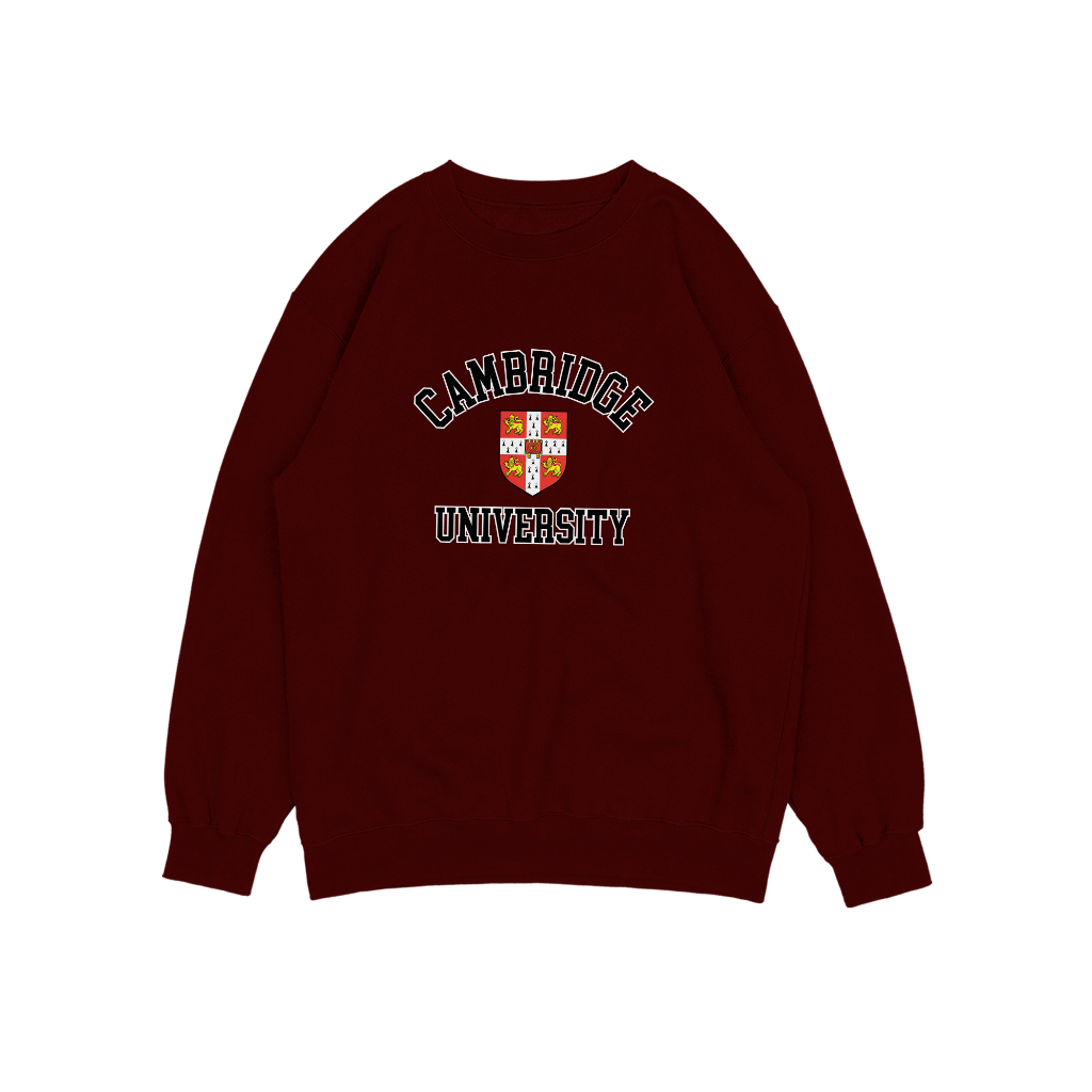 CAMBRIDGE UNIVERSITY  SWEATER CREWNECK PRIA WANITA Size M-XXL