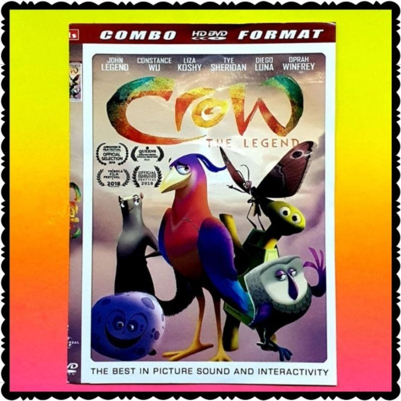 KASET FILM ANAK ANAK KARTUN ANIMASI TERBARU CROW THE LEGEND