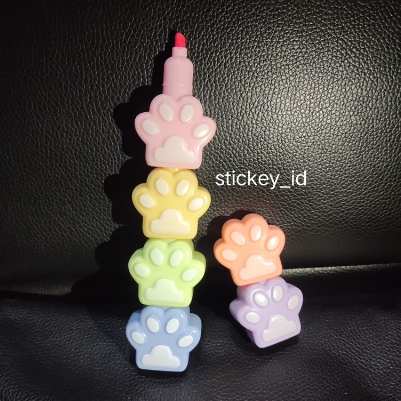 

Stabilo Set/Stabilo Kucing/Stabilo Paw Kucing Lucu/Stabilo Banyak Warna/Stabilo paket