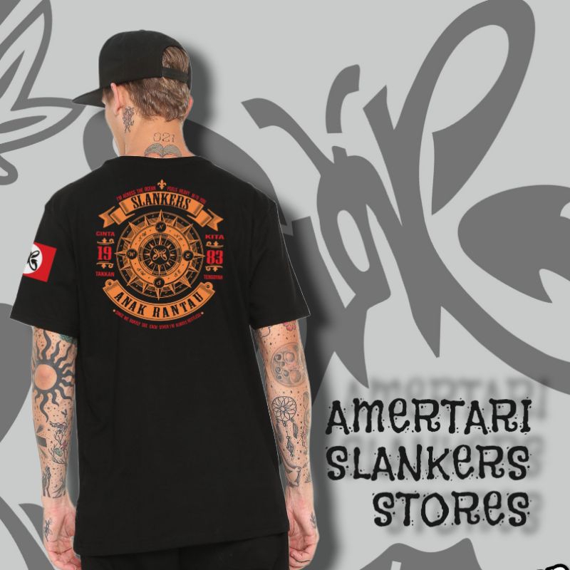 KAOS SLANK ANAK RANTAU_DISTRO SLANKERS_BAJU SLANK_KAOS SLANK_ 100%  SLANKERS - SEPULUH