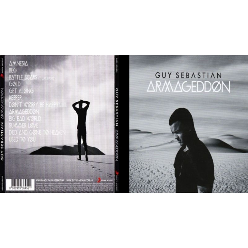 Guy sebastian cd album armageddon 2012