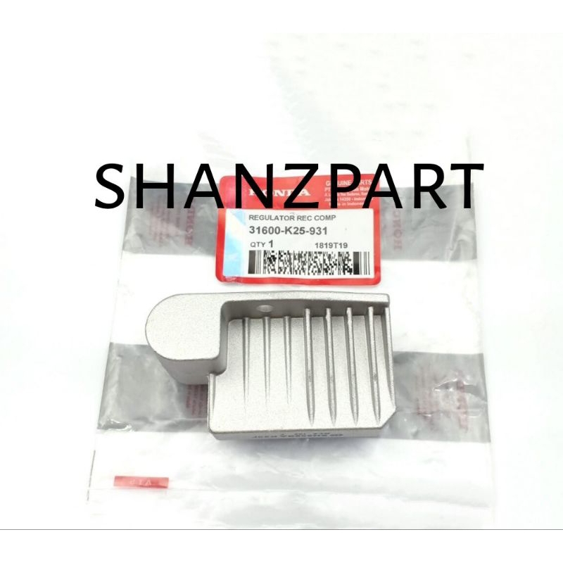 Kiprok Regulator Assy Honda Beat FI 2012-2014 Scoopy FI 2012-2017 Spacy FI K25 KZL