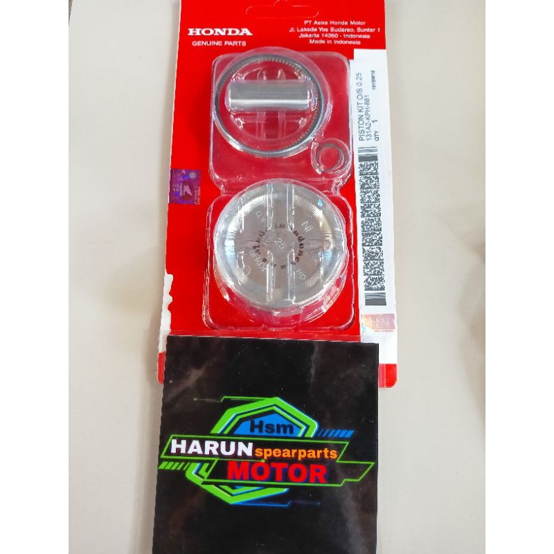 Piston Kit KPH Honda Supra X 125 Kharisma Kirana Os 25 Os Std