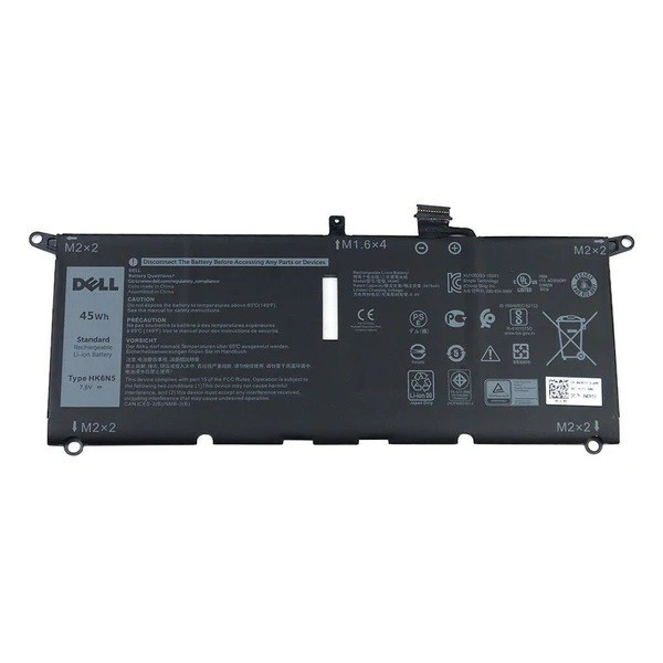 Baterai Laptop Dell Inspiron 13-5390 XPS 9370 XPS 9380 P82G HK6N5 ORI