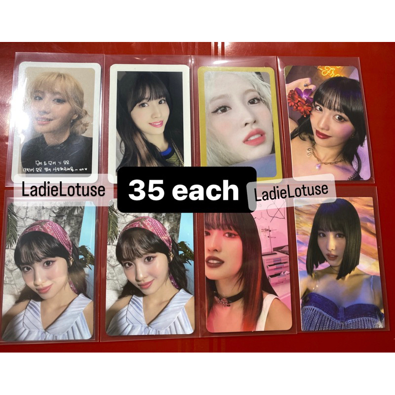 MOMO TWICE PC PHOTOCARD