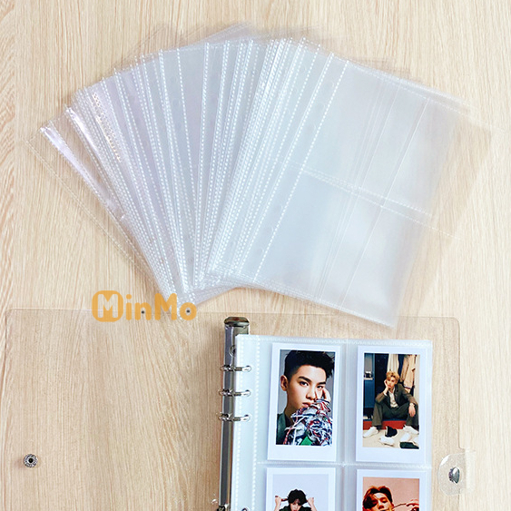 

Sleeve A5 A6, 4P 3P 2P 1P Photo Album Binder Sleeve Transparant, Sleeve Logam Mulia,
