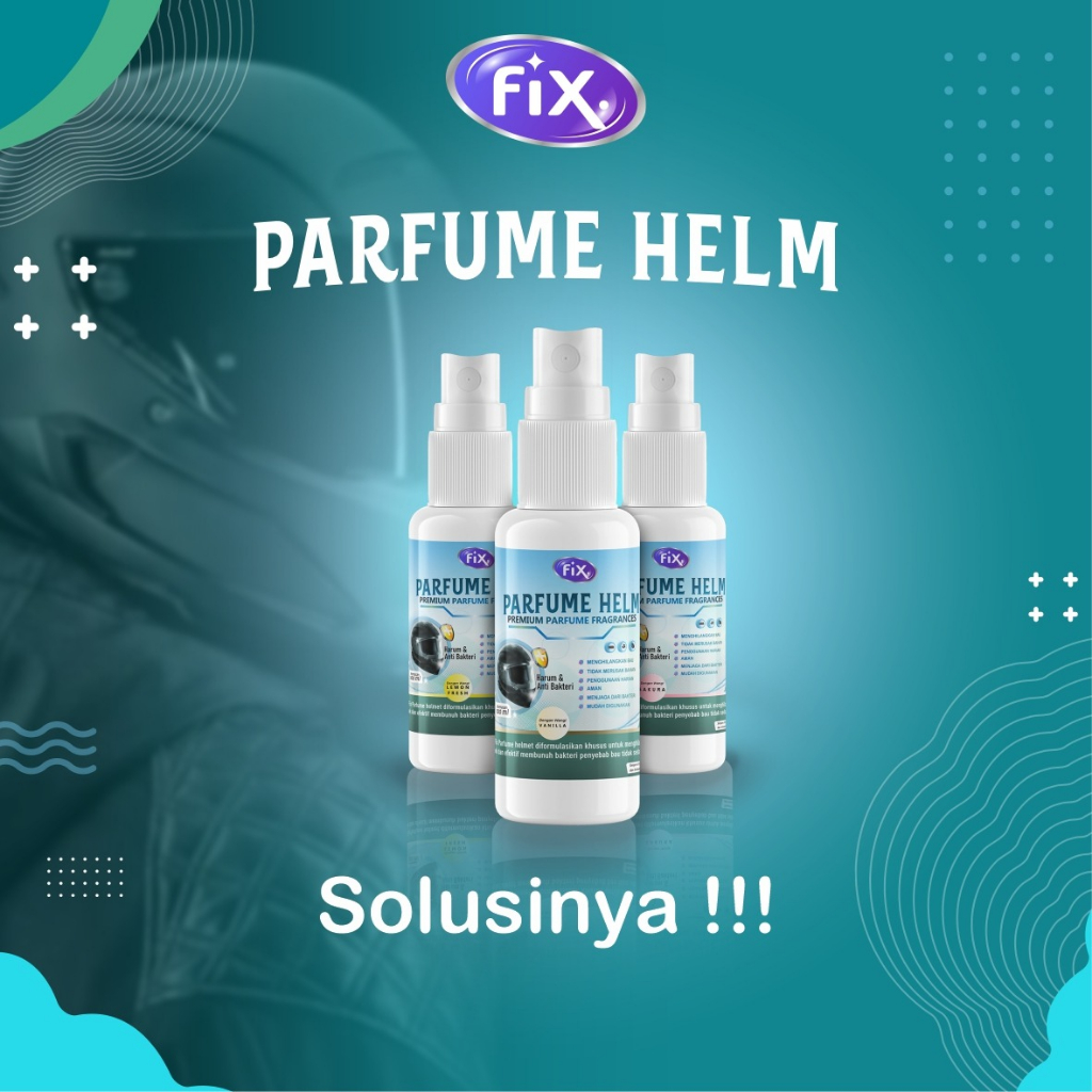 Fix Parfum Helm Penghilang Bau dan Anti Bakteri