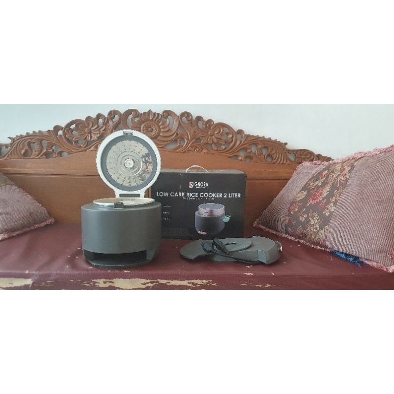 Rice Cooker Signora Low Carbo 2 Liter